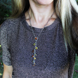 Impressive Baltic Amber Silver Necklace