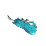 Blue Turquoise Pendant