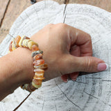 Unpolished Chunky Baltic Amber Bracelet