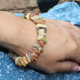 Unpolished Chunky Baltic Amber Bracelet