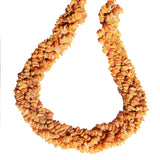 Unpol Honey Amber Necklace Triple