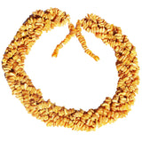 Unpol Honey Amber Necklace Triple