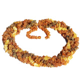 Unpol Honey Amber Necklace Triple
