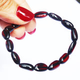 Beautiful Olive Baltic Amber Shape Bead Necklaces