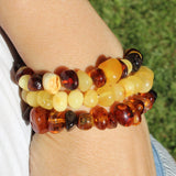 Chunky Baltic Amber Bracelet NEW!