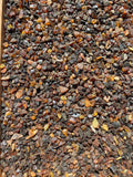 Unpolished Amber Beads Without Holes - Dark Shades