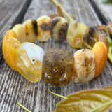 Unpolished Butterscotch Amber Bracelet