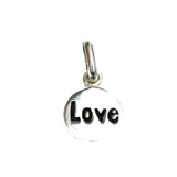 Beautiful Silver Love Charm-Pendants