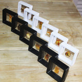 Polished Natural Amber (black box)