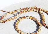 Baltic Amber Dalmatian Pattern Necklace