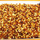 Polished Baltic Amber Beads with holes. (3mm-8mm)