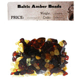 Polished Baltic Amber Beads with holes. (3mm-8mm)