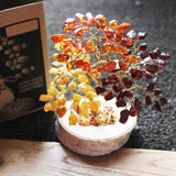 Amber Tree - BONSAI (135 amber leaves)