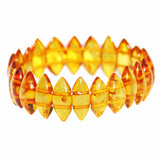 Small or Large Baltic Amber Drop Bracelet-Bangle