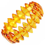 Small or Large Baltic Amber Drop Bracelet-Bangle
