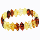Small or Large Baltic Amber Drop Bracelet-Bangle