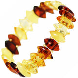 Small or Large Baltic Amber Drop Bracelet-Bangle