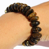 Large Baltic Amber Bracelet - Discs