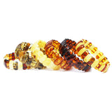 Oval Bead Amber Bracelet