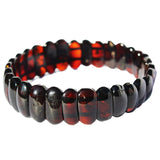 Oval Bead Amber Bracelet