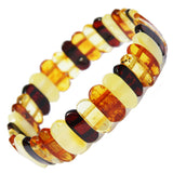 Oval Bead Amber Bracelet