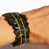 Uneven Baltic Amber Pieces Bracelet