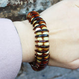 Impressive Cognac And Butterscotch Baltic Amber Bracelet