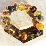 Beautiful Autumn Amber Colour Necklace