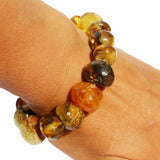 Baltic Amber Bracelet Autumn Colours