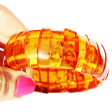 Unique Shape Honey Amber Bracelet