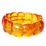 Beautifully Shaped Honey Amber Bracelet