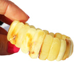 Unpolished Butterscotch Baltic Amber Bracelet