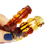 Faceted Amber Bracelet