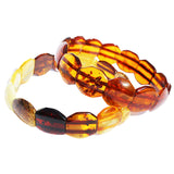 Faceted Amber Bracelet