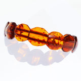 Faceted Amber Bracelet