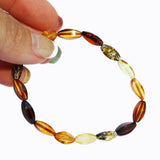 Elegant Facet Baltic Amber Bracelet