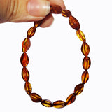 Elegant Facet Baltic Amber Bracelet