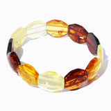Faceted Amber Bracelet