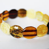Faceted Amber Bracelet