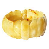 Uneven Baltic Amber Pieces Bracelet