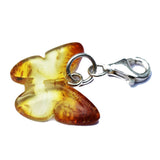 Amber Butterfly Charms