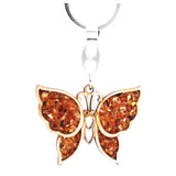Beautiful Butterfly Keyring