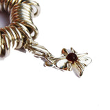 Silver Cognac AMBER CHARM