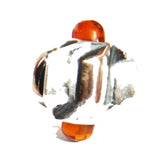 Sterling Silver 925 Amber Bead for charm bracelet