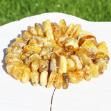 Chunky Unpolished/Raw Amber Necklace