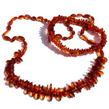 Playful Baltic Amber Necklace