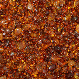 Polished Baltic Amber Beads with holes. (3mm-8mm)