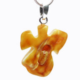 Unique Beautiful Baltic Amber ANGEL Pendant