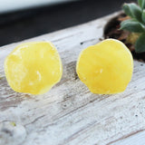 Butterscotch Amber Cufflinks