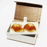 Honey - Butterscotch Amber Cufflinks